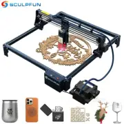 SCULPFUN S30 5W CNC Laser Engraving Cutting Machine w/ Auto Air-assist Kit V8E9