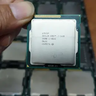 處理器 Intel 核心 i7 2600 插槽 1155 處理器 i7 第 2 代插槽 LGA 1155
