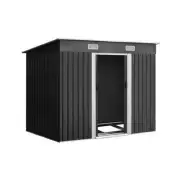 NEW Enchanted Garden Giantz Garden Shed 2.38x1.31M Base