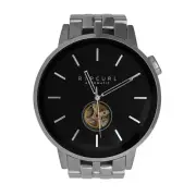 RIP CURL WATCH DETROIT AUTOMATIC SSS ~ A3149 Black Silver ~ Mens 48mm RRP$449.99