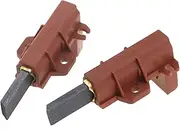 EMSea 2X Washing Machine Electric Motor Carbon Brush C00196539 Compatible with Samsung P1443 P1447 WFB1467NUV Compatible with Hotpoint BWD12 BWM12 HVL200AU Replacement Parts