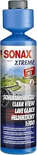 SONAX Xtreme Clear View 1:100 (250 ml) - Highly Effective Concentrate for The windscreen Washer During Summer. Compatible with paintwork, Rubber and Plastics. | Item-No. 02711410-810