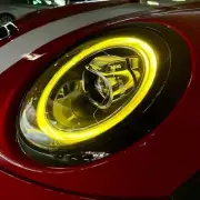 Yellow Daytime Running Light LED Boards For MINI Cooper F55 F56 LCI Headlight (for: Mini)
