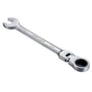 19mm Ratcheting Wrench Set Flexible Pivoting Head Ratchet Combination Spanner...