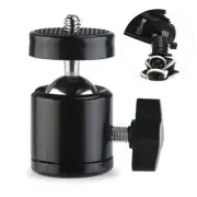 US 360 Swivel Mini Ball Head 1/4" Screw for DSLR Camera Tripod Ballhead Stand