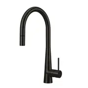 Oliveri Essente 316 Tap Pull-out Gooseneck Lead Free Black SS31625-BL