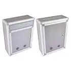 Wall Mounted Mailbox Vertical Waterproof Safe Weatherproof Locking Mailbox