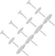 NOLITOY 12PCS Stainless Steel Cake Flower Nails Pastry Decorating Tools for Cupcakes Pies and Cookies Easy to Clean Store for DIY Baking