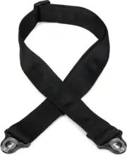 D'Addario 2" Nylon Auto Lock Guitar Strap - Black (5-pack) Bundle