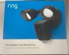 Ring Floodlight Cam Outdoor Wireless Full HD Surveillance Camera - Black