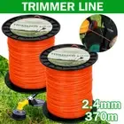 1/2X 2.4mm*370m Trimmer Line Whipper Snipper Brush Cutter Brushcutter Cord