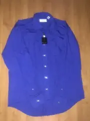 Rare Yves Saint Laurent Mens Button Shirt Size 40/41 Pour Bomme