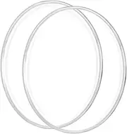 Totority Drum Skin Replacements 8in Double Layer Oil Drum Heads for Practice Pad