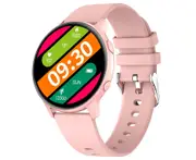 LIGE Men Smart Watch Women Smartwatch Custom Watch Face Fitness Bracelet Blood Pressure Heart Rate Monitoring Digital Watch pink