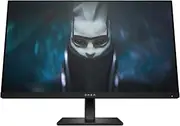 HP OMEN 24 Gaming Monitor, 24-inch FHD, 165Hz, IPS Display, Built-in Speakers, Height/Tilt Adjustment, HDMI and Displayport, 780F0AA
