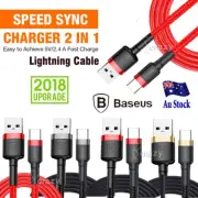 Baseus USB Type C Fast Charging Cable Samsung Galaxy A11 A21S A31 A51 A71 A12 5G