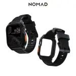 【NOMAD】美國NOMAD APPLE WATCH 不鏽鋼DLC保護殼 X FKM錶帶組(採用316不鏽鋼材質連接器設計)