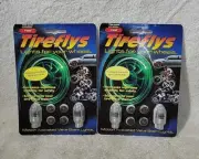 NOS 2002 Red Tireflys Motion Activated Valve Stem Lights