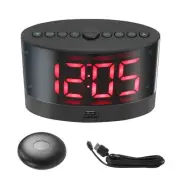 Extra Loud Alarm Clock with Bed Shaker,Vibrating Dual Alarm Clock for8468