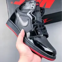 在飛比找蝦皮購物優惠-Air Jordan 1 mid se 工藝解構全黑高幫運動