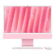 Apple 24" iMac Retina 4.5K M4 Standard Glass, 10-Core CPU, 10-Core GPU, 16GB RAM, 512GB SSD - Pink [MWV53X/A]