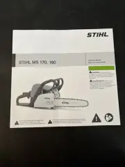 Stihl MS170/180 Operators Manual New