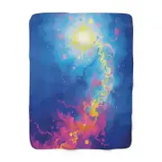 Sherpa Fleece Blanket - Ethereal