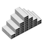 Staples for Stapler, 2 Pack #10 Mini 3/16 Inch Length Staples, Silver