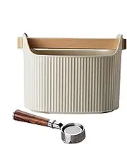 Coffee Knock Box | 1300ml Espresso Coffee Knock Box Container | Coffee Grounds Knock Box Container | Coffee Knockerr Espresso Bucket for Home and Cafe Use