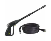 High Pressure Washer Gun M22x1.5 14mm Pin with High Pressure Hose - High Pressure Washer Accessories - Adjustable Nozzle - Hose Length 10m