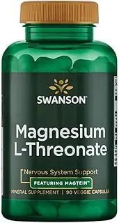 Swanson Magnesium L-Threonate 90 Veg Capsules
