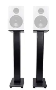 (2) Rockville 28" Studio Monitor Speaker Stands For Rockville APM8W