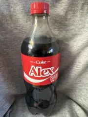 Share A Coke with Alex 2025 Personalized Gift Coca Cola Bottle 20oz