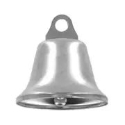 Liberty Bells 18mm SILVER Christmas Decoration 12 Pack