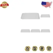 Compact 5-Pack Seal Covers - Temperature Resistant Lids for Storage Containers