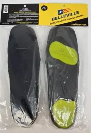 Belleville Shock Master Comfort Insoles - Replacement Boot Insoles Sz 9-9.5 New