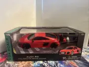 NEW Speed Tech R/C 1:24 Scale Audi R8 V10 Car Red Radio Control Vehicle Remote
