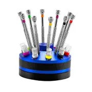 10PCS Precision Watch Screwdriver Set With Box Different Sizes With 20 Extra