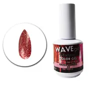 WAVE - UV LED Gel Nails Polish Glitter Titanium 32 Raked Leaves