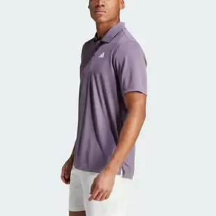 Adidas Club 3str Polo [IJ4873] 男 POLO衫 短袖 上衣 運動 網球 訓練 亞洲版 暗紫