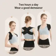 Adjustable Posture Corrector Women Men Shoulder Brace Back Support Strap Belt