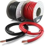 Autowiring Automotive Hi-Flex 345 Amp 50mm² 1/0 AWG Battery/Starter/Inverter/Welding PVC Cable Wire (Red, 2 Metre)
