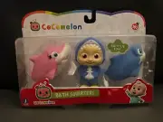 Cocomelon Bath Squirters Rubber Toddler Bath Tub Toys JJ And Friends New