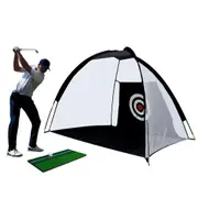2M Golf Practice Net Hitting Driving Netting Chipping Cage Training Aid Mesh