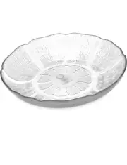 Carlisle 695407 Petal Mist 7-1/2 Clear Plate - Set Of 35 Plates