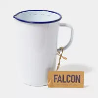 在飛比找博客來優惠-Falcon 獵鷹琺瑯 琺瑯2品脫冷水壺 1.1L- 藍白