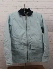 Burton Harvey Jacket with Removable Lining Women's Medium Cape Light Blue New