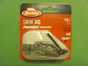 BERKLEY 1/4oz. BAMA BREAM SWIM JIG POWERBAIT SILICONE SKIRT.