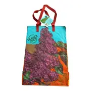 Trader Joe's New Hampshire Reusable Bag Apple Lilac Grocery Tote New With Tags