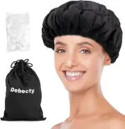 Deep Conditioning , Microwavable Heat Cap for Steaming Hair Styling and Treat...